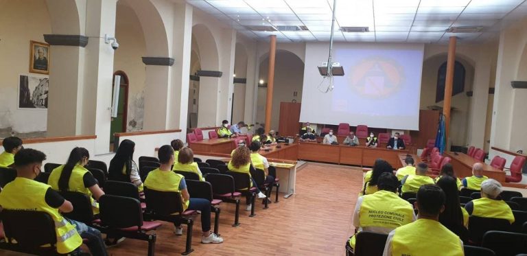 Sant’Anastasia, il benvenuto ai nuovi volontari della Protezione Civile