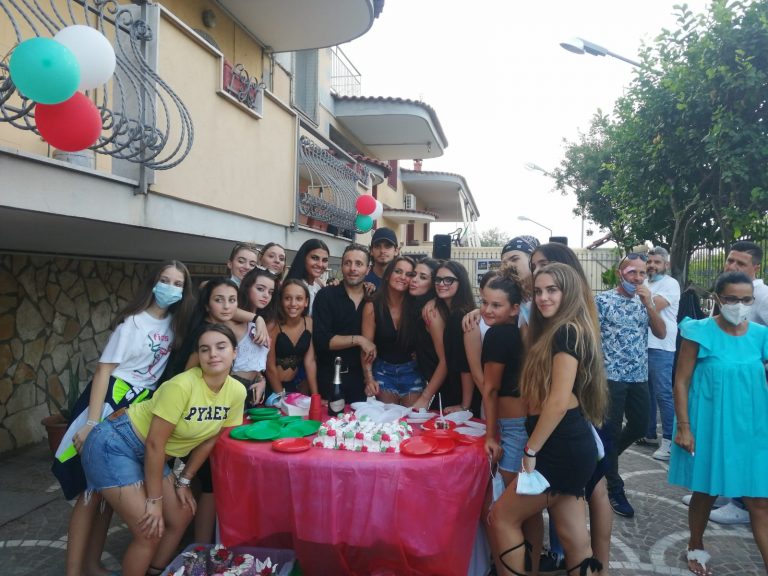 Sant’Anastasia, Paradise Dance Studio, festa dopo i campionati italiani di synchro
