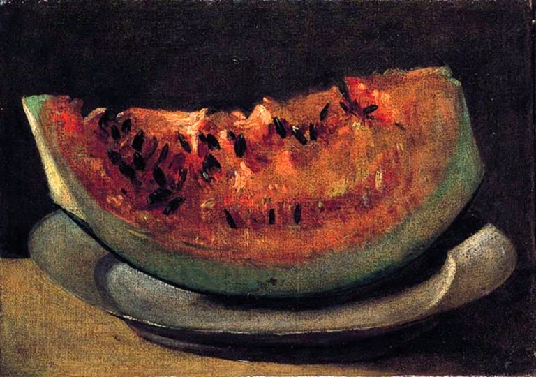 Le ricette di Biagio: l’insalata di anguria. E stipateve ‘ e scorze, per il tiro a bersaglio