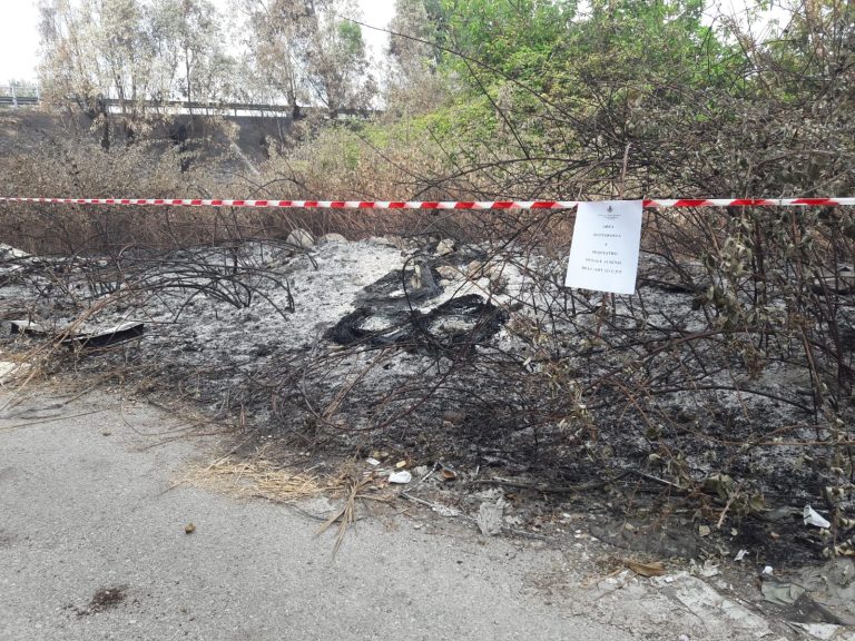 Marigliano, rifiuti e inneschi di incendio:sequestrata un’area di 500 m quadri