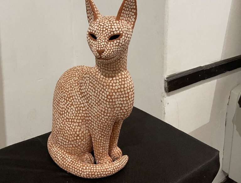 A Somma Vesuviana in esposizione il Gatto di Otsuka