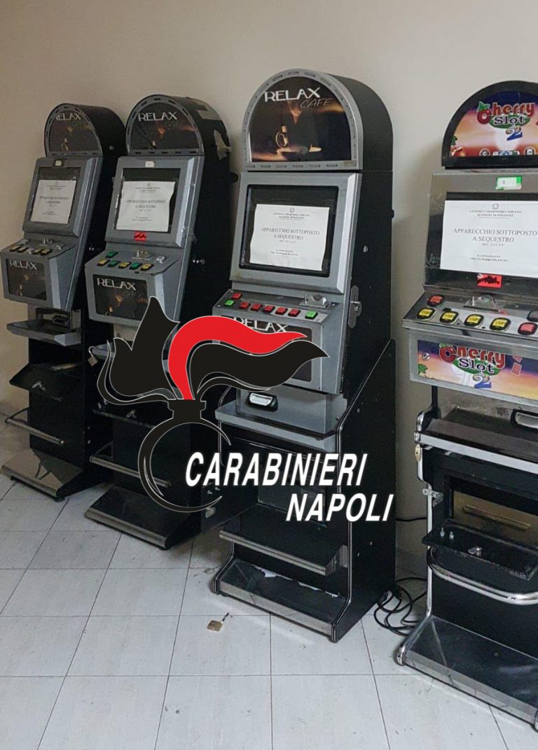 Sala scommesse in stile proibizionismo: carabinieri seguono via-vai e fanno il colpaccio