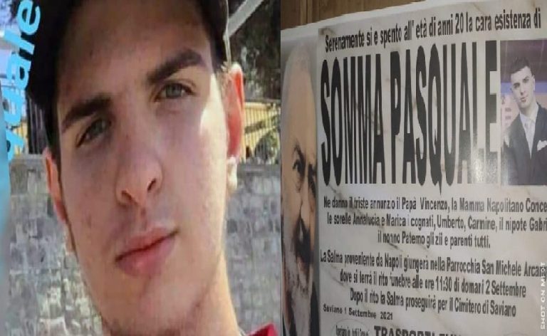 Promessa del calcio muore a 20 anni in incidente, domani l’addio
