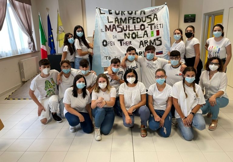 Studenti nolani a Lampedusa per la giornata dell’accoglienza
