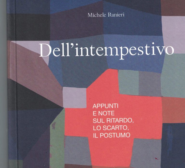 Ottaviano,  Michele Ranieri presenta il suo libro “Dell’intempestivo”