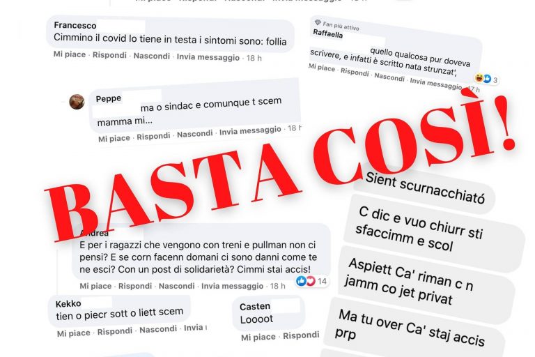 Allerta meteo, sindaci minacciati dAgli studenti sui social