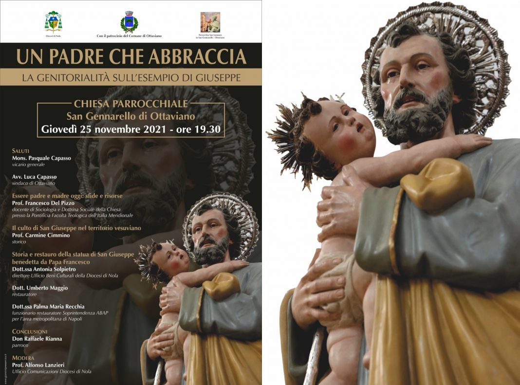 San Gennarello, ritorna in parrocchia la statua benedetta da Papa Francesco