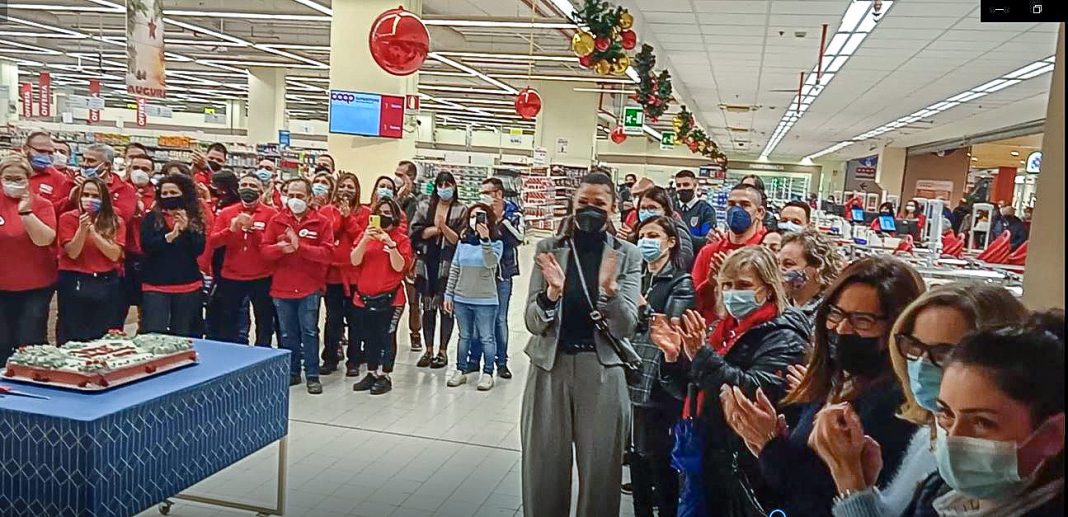 Coop, a Nola è Natale di ripresa. Manfredi, Mensorio e Minieri: “Sviluppo concreto” (le foto)