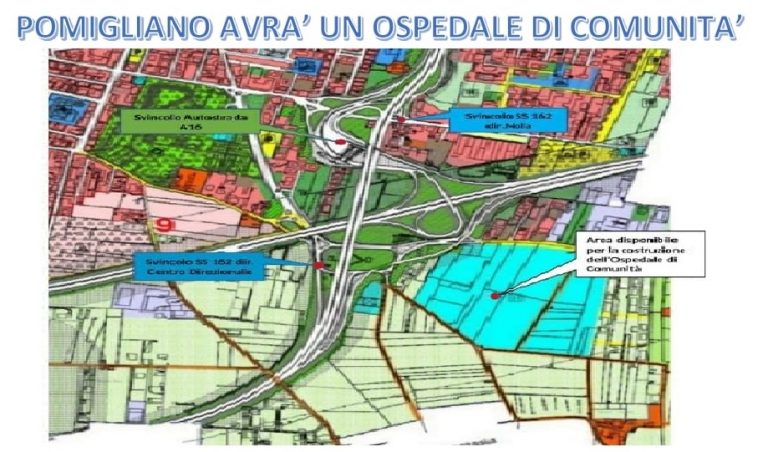 Pomigliano, arriva il nuovo Ospedale di Comunità: avrà due moduli e 40 posti letto
