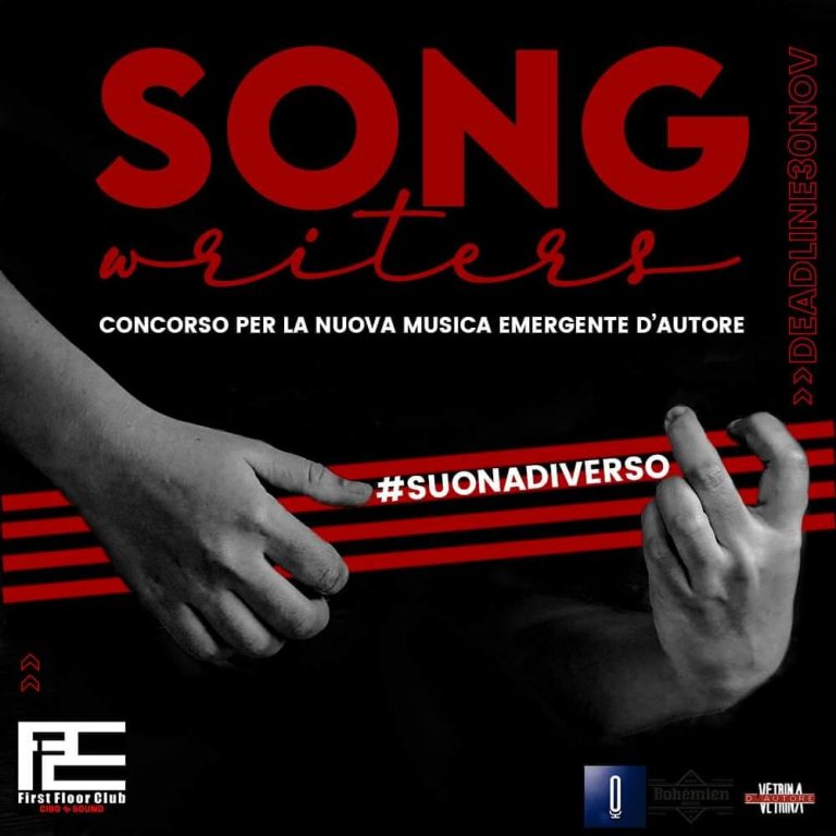 Nasce premio per la musica emergente, al First Floor di Pomigliano parte Songwriters