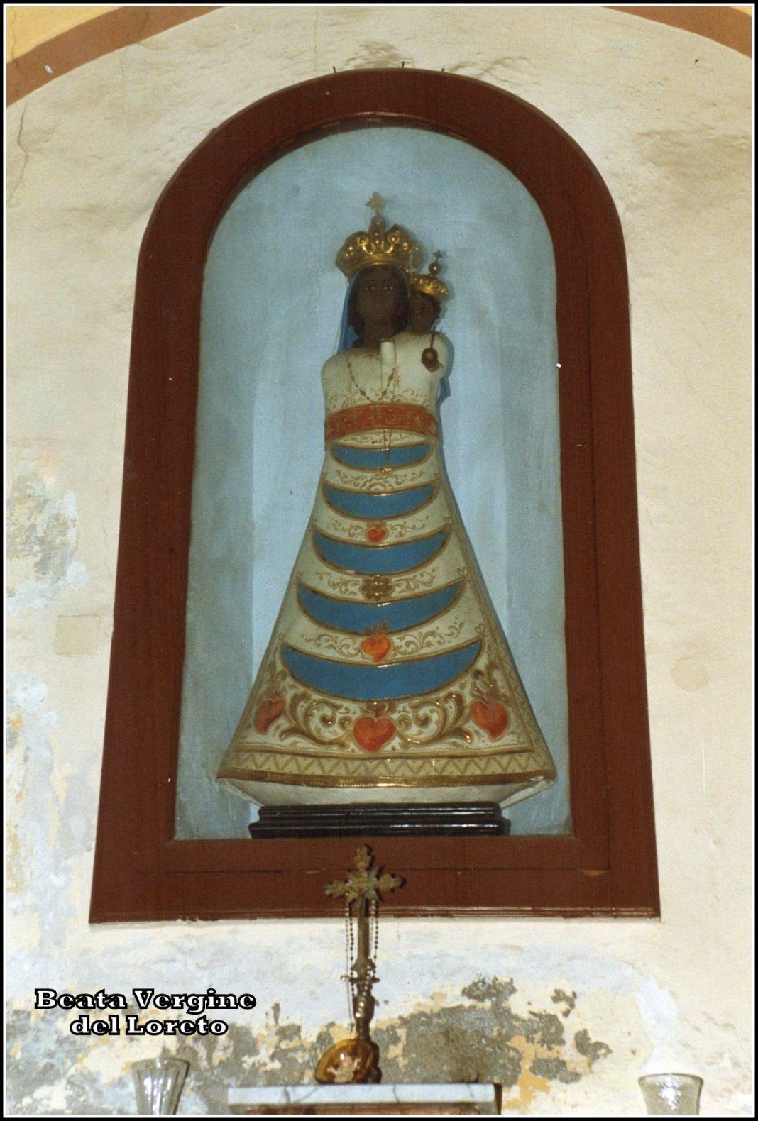 Somma Vesuviana, la statua della Beata Vergine di Loreto alla Collegiata per la prima volta nella storia