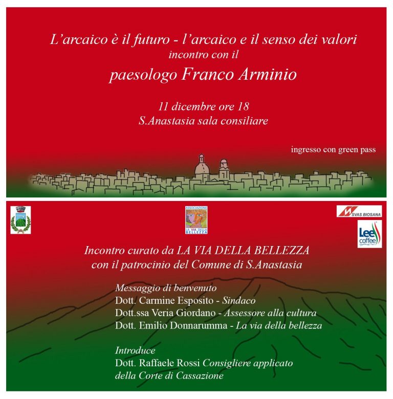 Sant’Antastasia incontra Franco Arminio: l’appuntamento