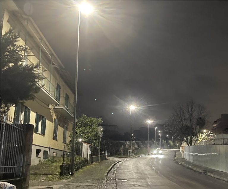 Somma, strade illuminate a led: “Luce e nuovo asfalto per 40 km”