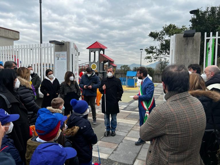 L’esempio di Acerra: inaugurato parco giochi inclusivo per i bambini