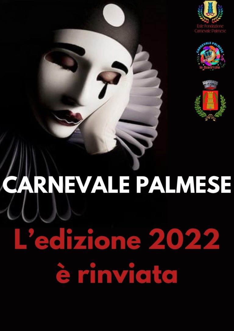 Palma si arrende, rinviato anche Carnevale 2022: “Ma è un arrivederci”