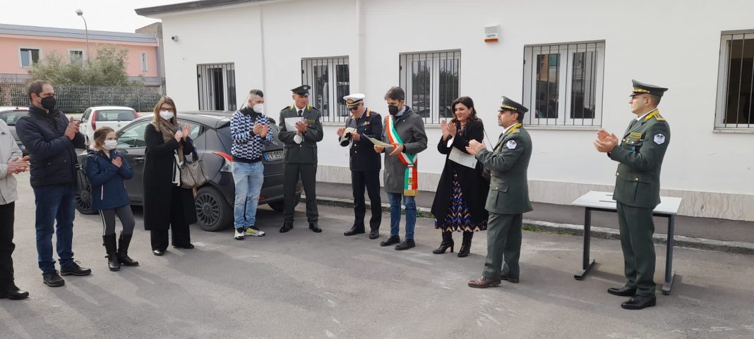 I volontari del Corpo Ambientale Nazionale hanno giurato a Mondragone