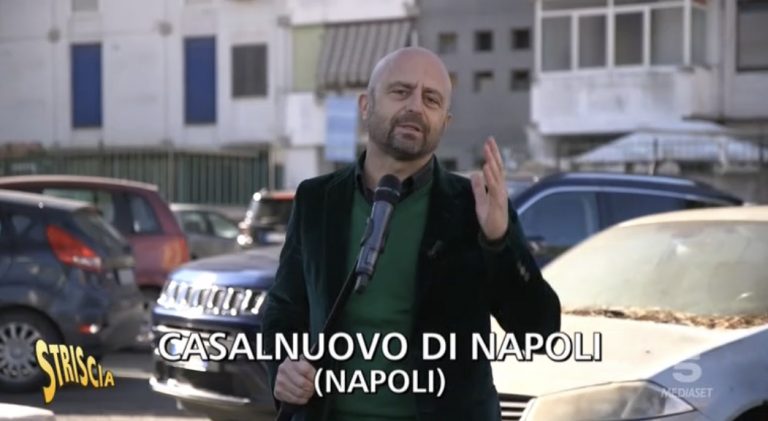 Casalnuovo, Luca Abete in un asilo abbandonato e usato come casa