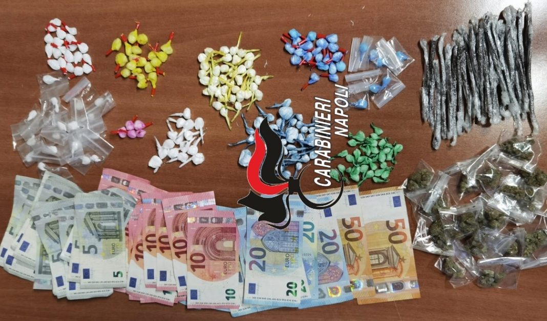 Brusciano, fermato 250 dosi di droga: arrestato 27enne di Acerra
