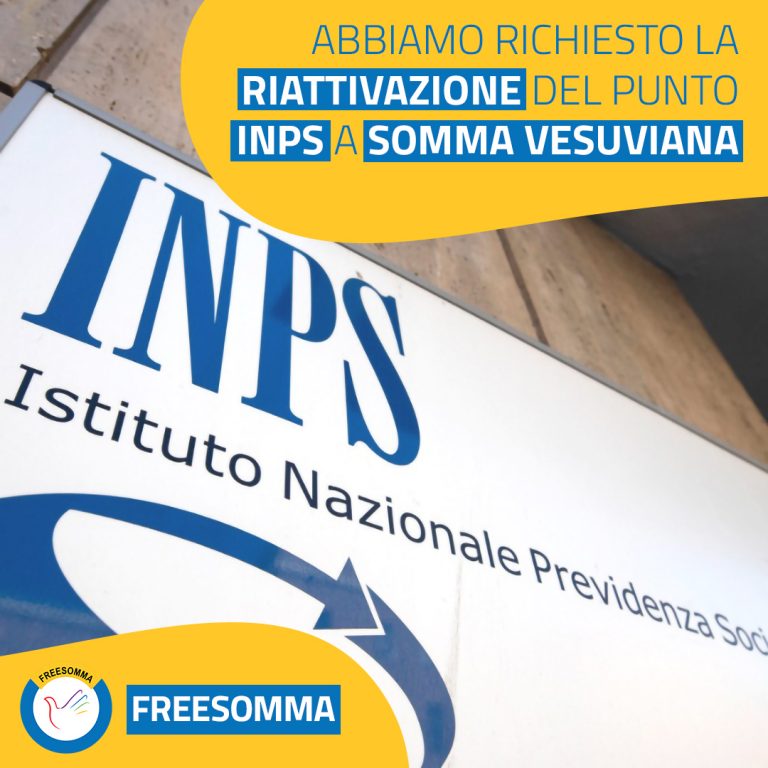 Somma, chiesta la riattivazione del punto Inps
