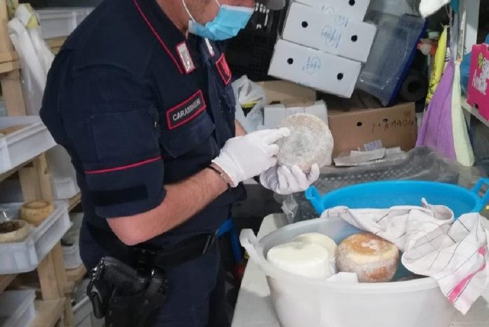 caseificio carabinieri formaggi