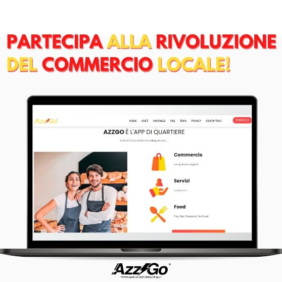 Commercio: nasce AzzGo, l’app di quartiere che ti connette con i negozi sotto casa