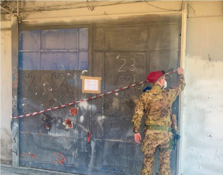 Blitz dell’Esercito a Palma, sequestrate 4 attività