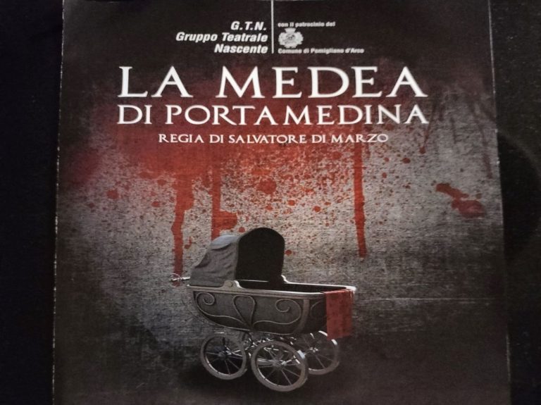 Pomigliano, il “Gruppo Teatrale Nascente” al Gloria con la Medea di Porta Medina