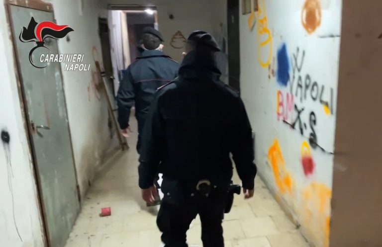 Armi da guerra per lo spaccio, trovato l’arsenale del nuovo clan: 7 arresti