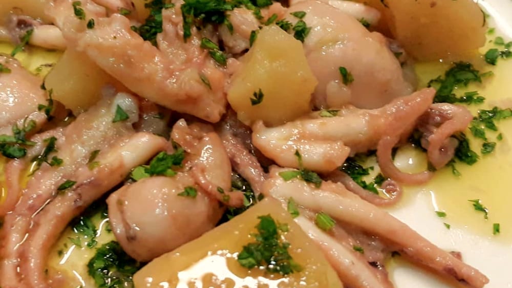 Le ricette di Biagio: totani con patate. Quanta gente “tene’o totaro”……