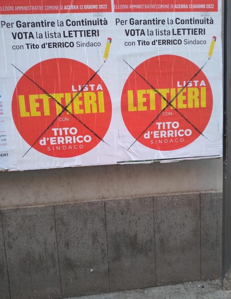 Manifesto selvaggio, lista Lettieri ci casca. Ecologisti: “Chi dovrebbe vigilare è il primo a violare”