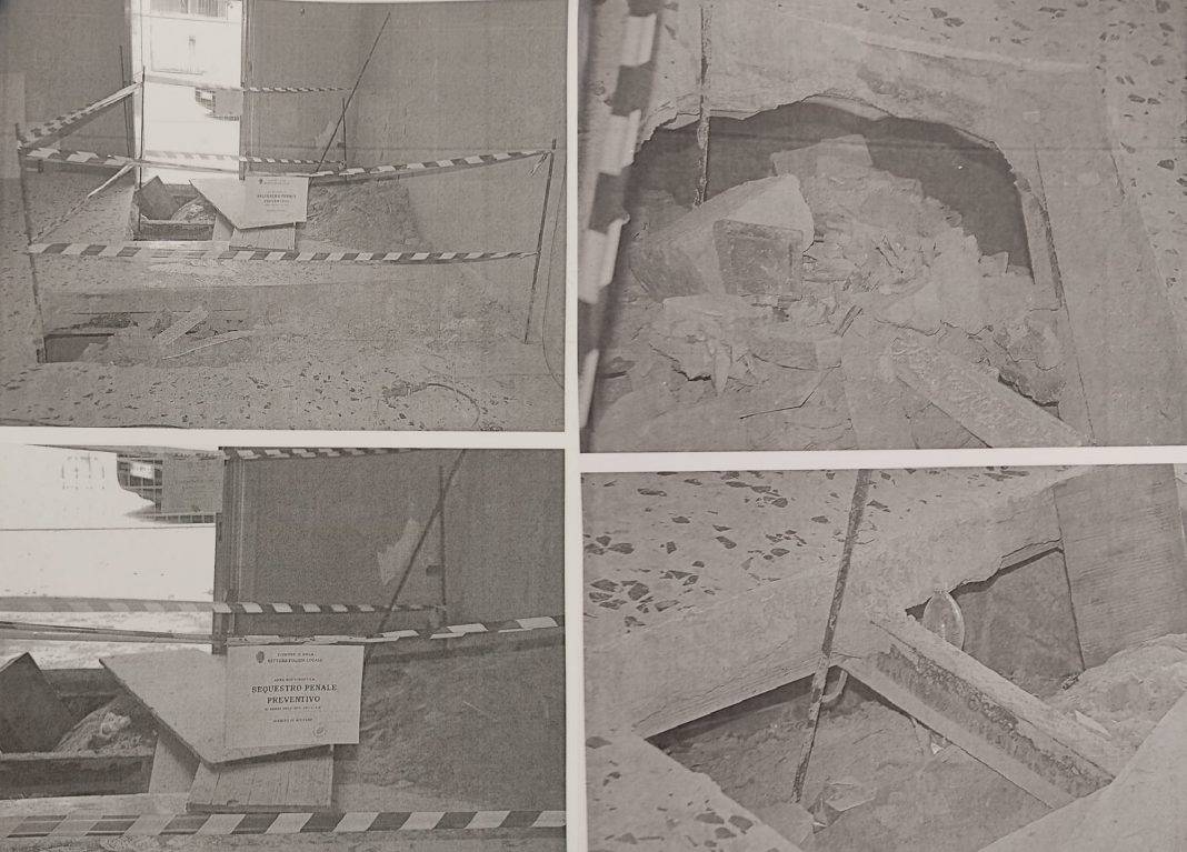 Nola, blitz degli agenti: cantiere sequestrato