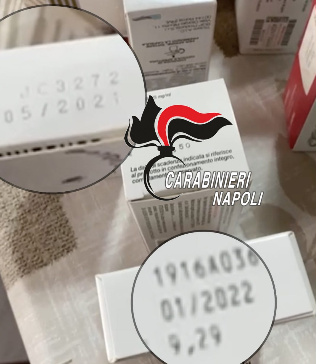 San Vitaliano, anziani curati con farmaci scaduti e alimenti deperiti da un anno