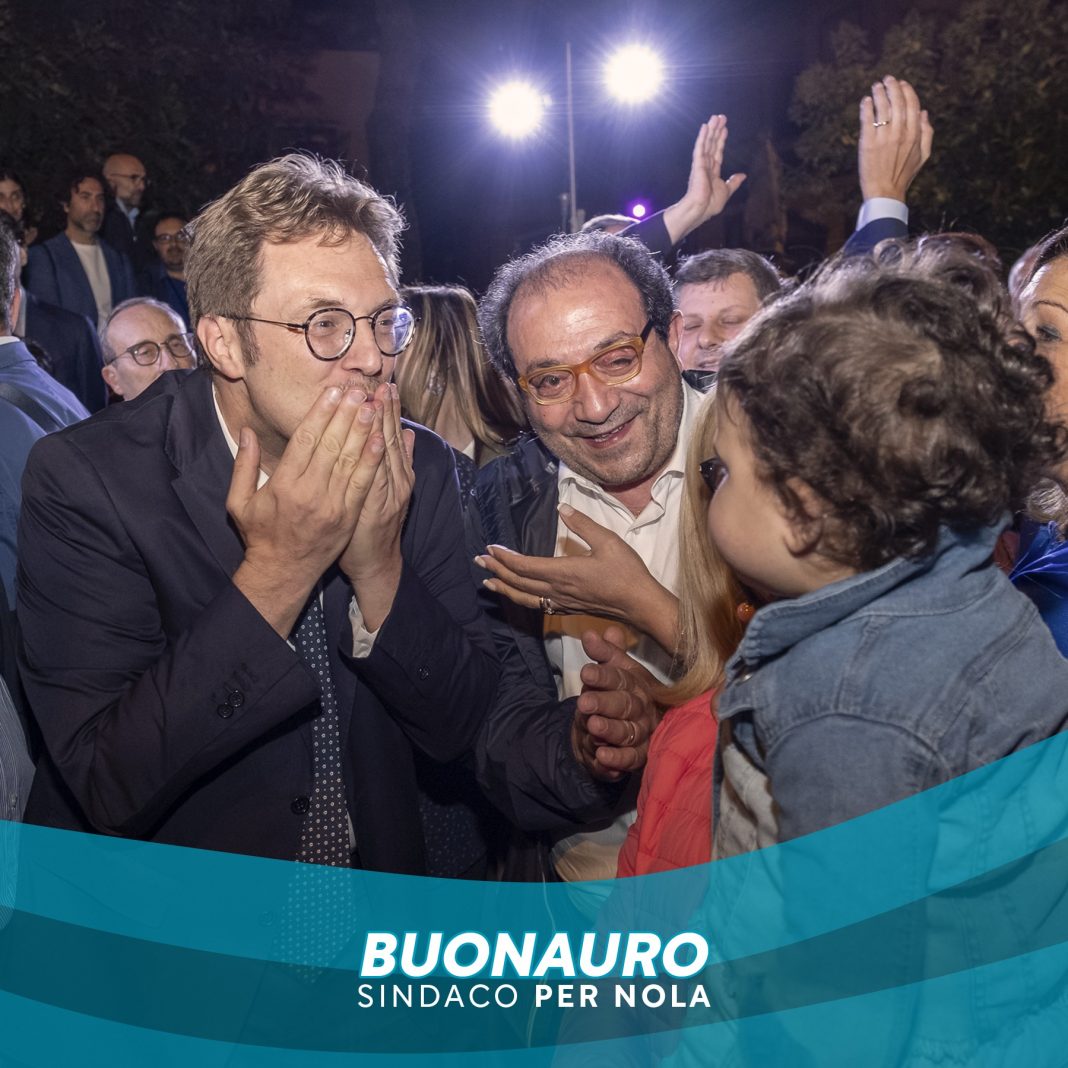 Nola, Buonauro è il nuovo sindaco: funziona l’asse Pd-M5S