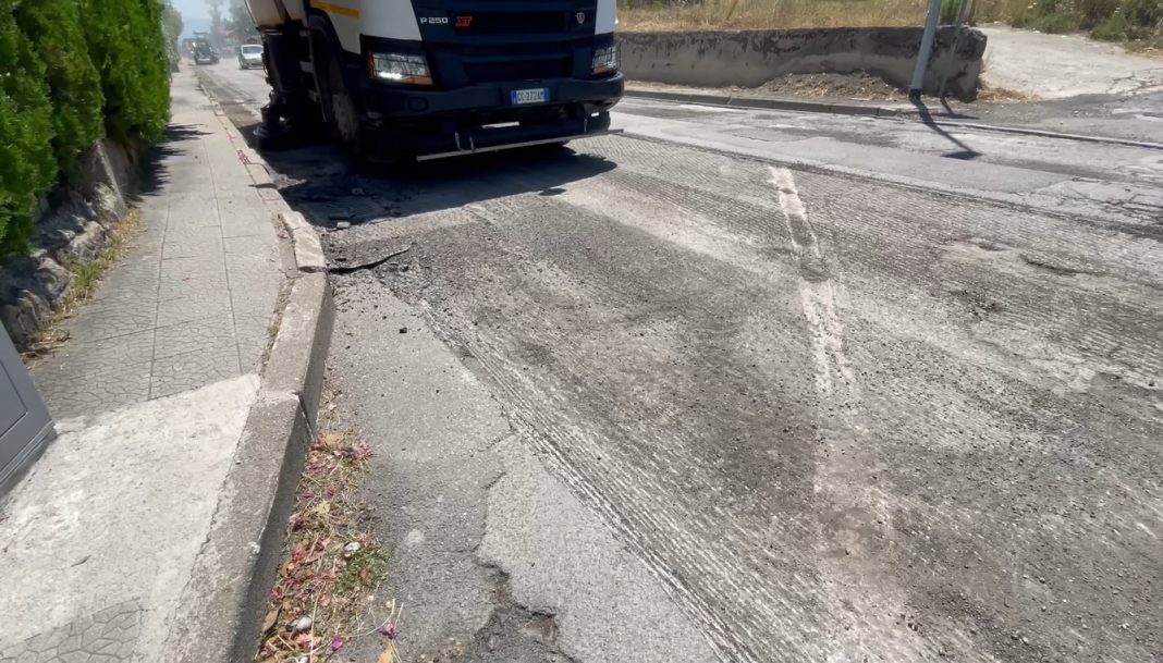 Il primo atto del Di Sarno-bis: rifatto collegamento di Somma con Ottaviano e Sant’Anastasia