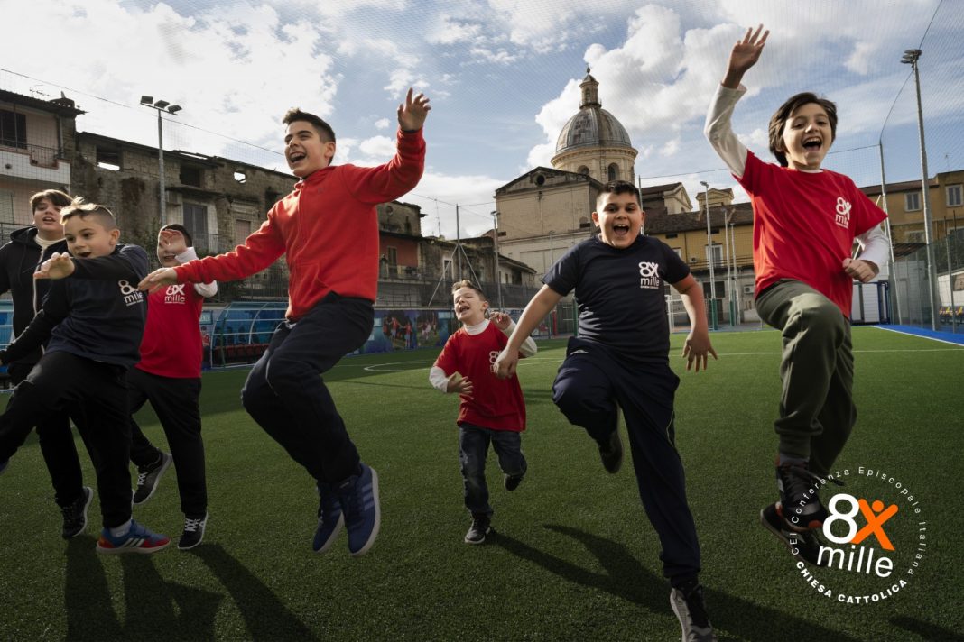 L’oratorio di Acerra nello spot dell’8Xmille: l’opera in centro contro la povertà