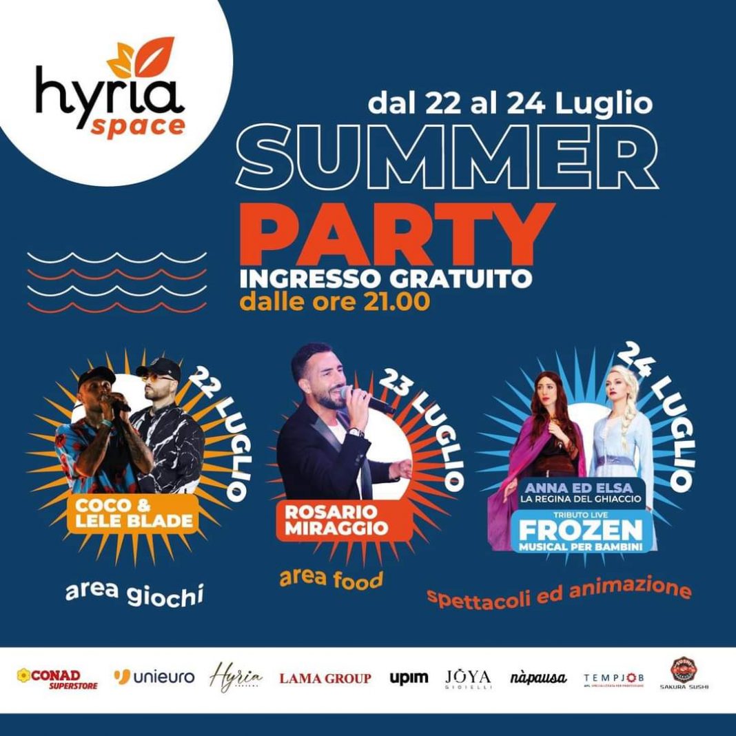 Rosario Miraggio e Frozen a Nola, via al Summer Party