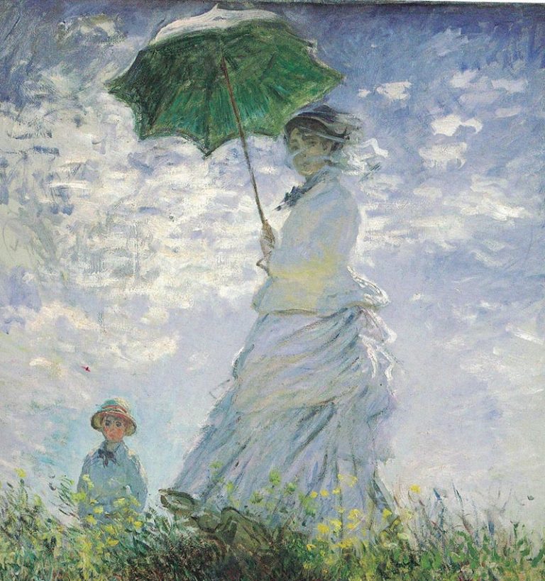 “Donna con il parasole”: e Monet svela alcuni segreti dell’Impressionismo