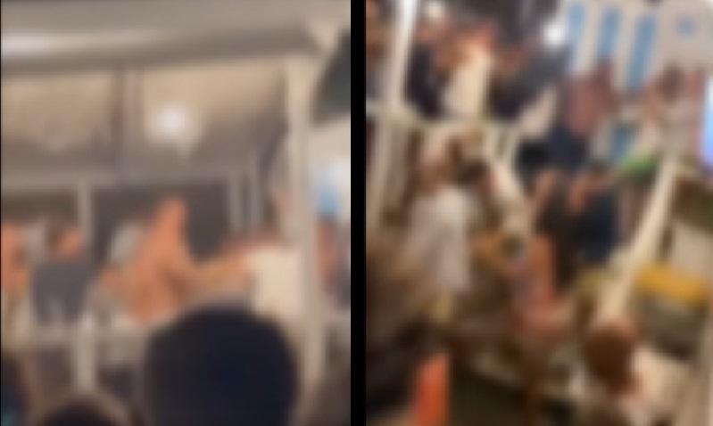 Mega rissa sul lido in vacanza, video fa il giro del web