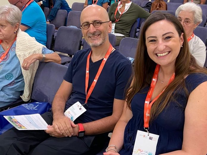 il professor Diego Centonze e la dottoressa Luana Gilio
