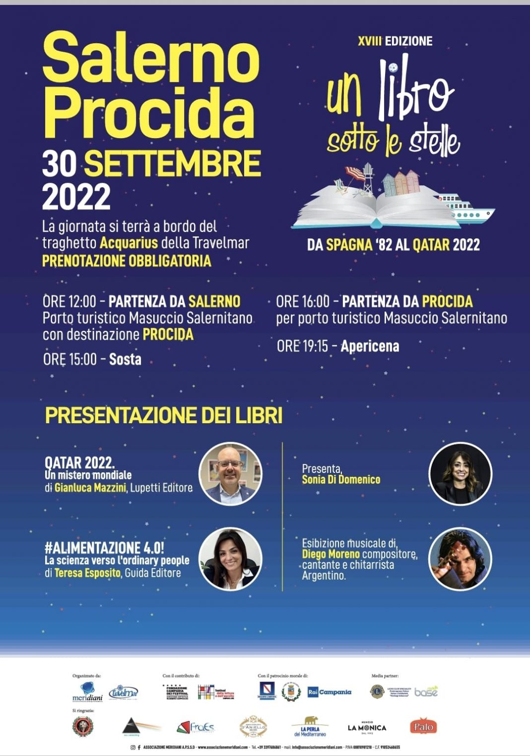 Un libro sotto le stelle: nuova data della rassegna letteraria per il 30 settembre