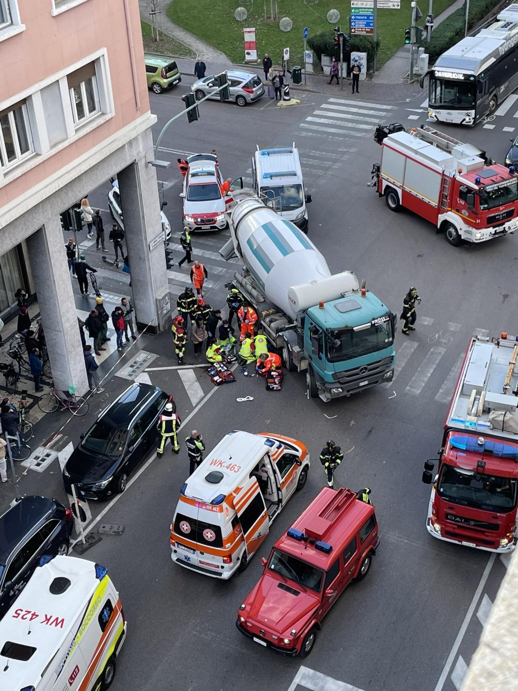 Insegnante 34enne di Somma muore travolta da una betoniera