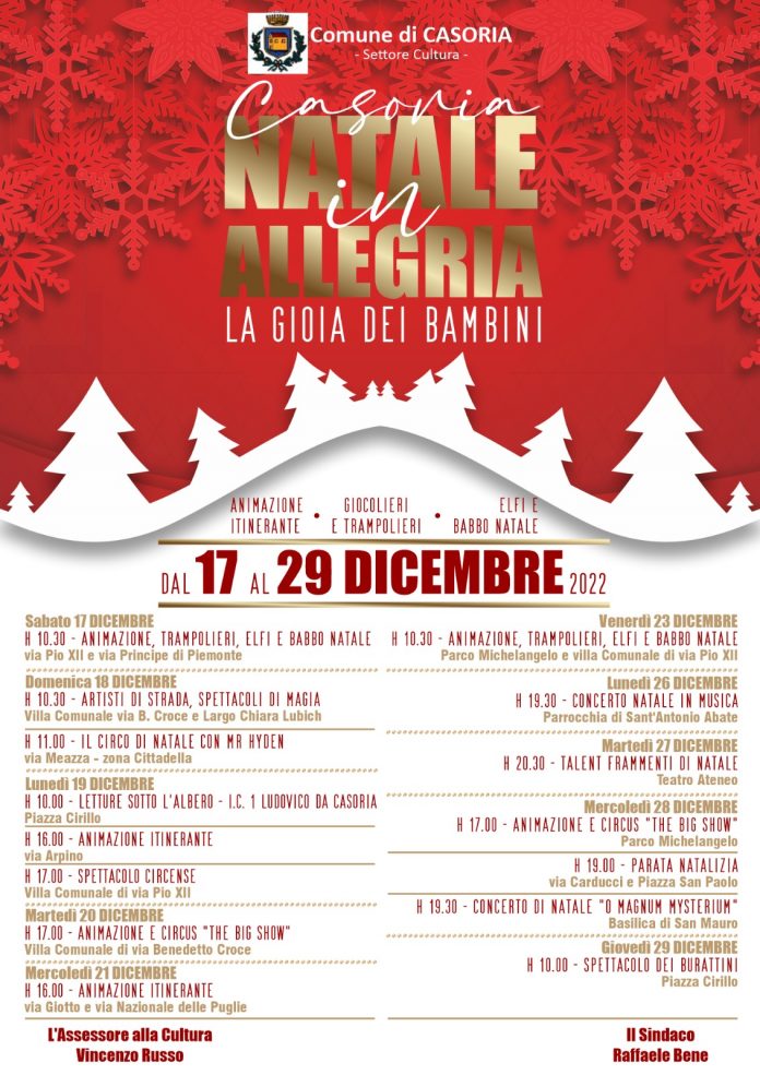 Natale Casoria 2022 - La gioia dei bambini