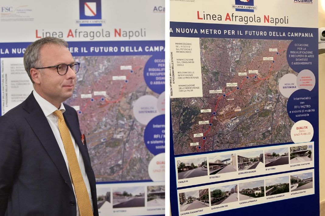 Nuova linea della metropolitana in provincia, ridisegnata Casoria: avrà 3 fermate