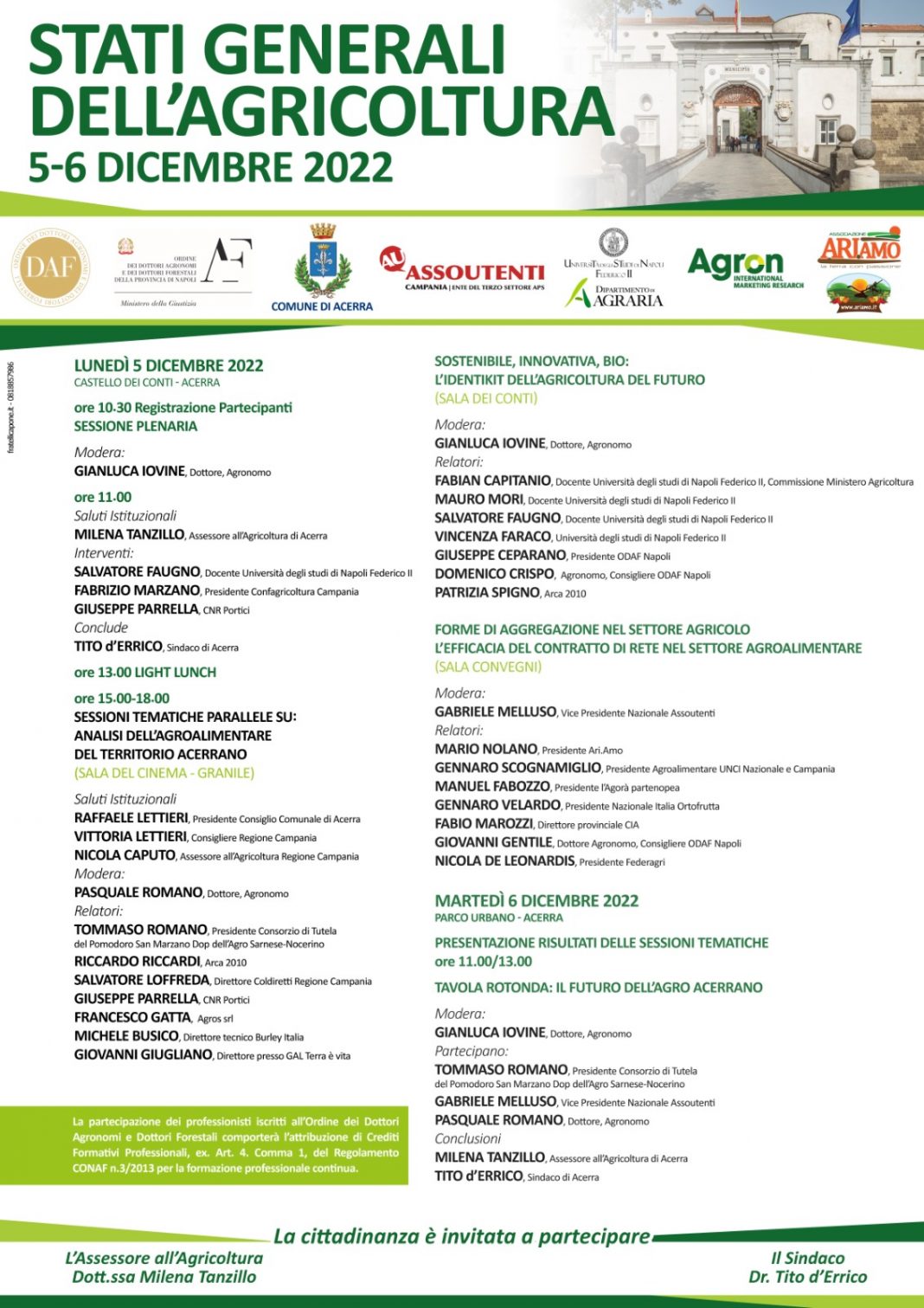 Acerra capitale dell’agricoltura, partono Stati Generali da domani