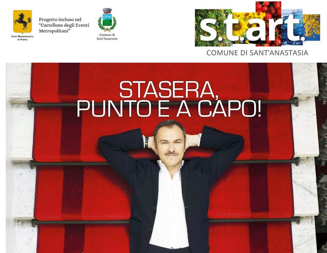 Massimiliano Gallo in scena a Sant’Anastasia: spettacolo gratis per l’Epifania