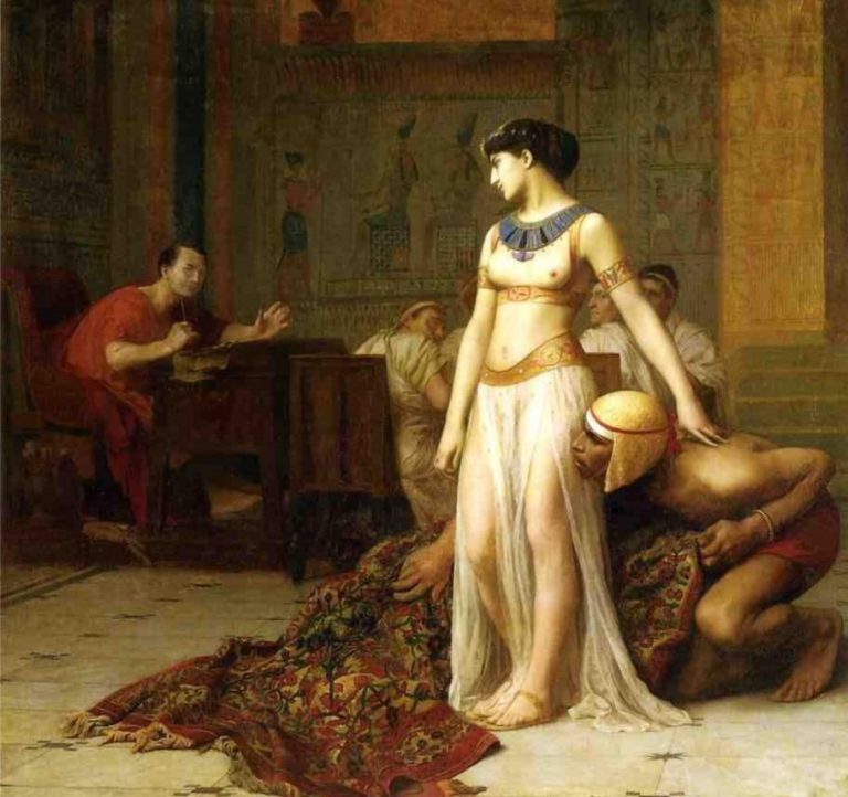 Il viaggio di nozze di Cesare e Cleopatra lungo il Nilo…
