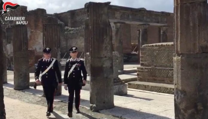 pompei scavi carabinieri