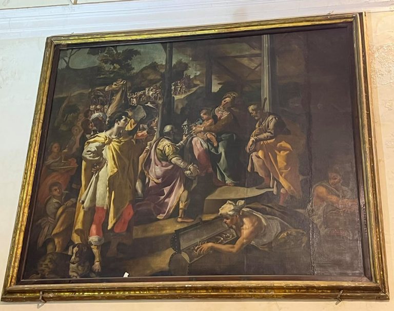 A Ottaviano, nella Chiesa del Rosario, il quadro del Boscoli che suscitò l’attenzione di Sgarbi
