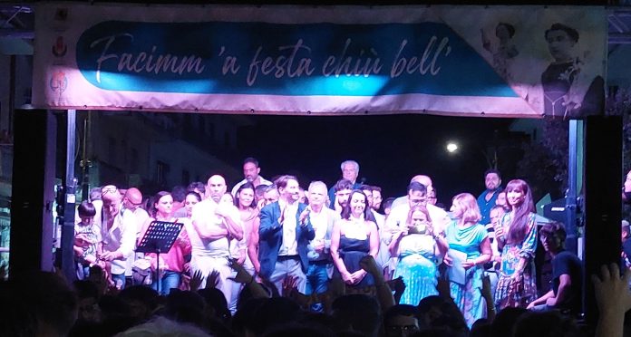 2. Attesa Agosto Antoniano-Brusciano 31.7.2023 Brusciano: la serata del Capodanno Bruscianese in attesa della Festa dei Gigli