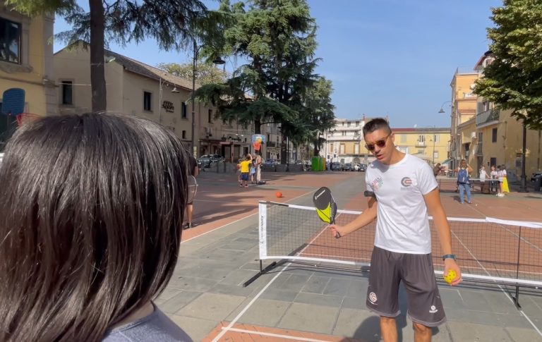 SportCity Day a Somma: padel in piazza prima della grande festa